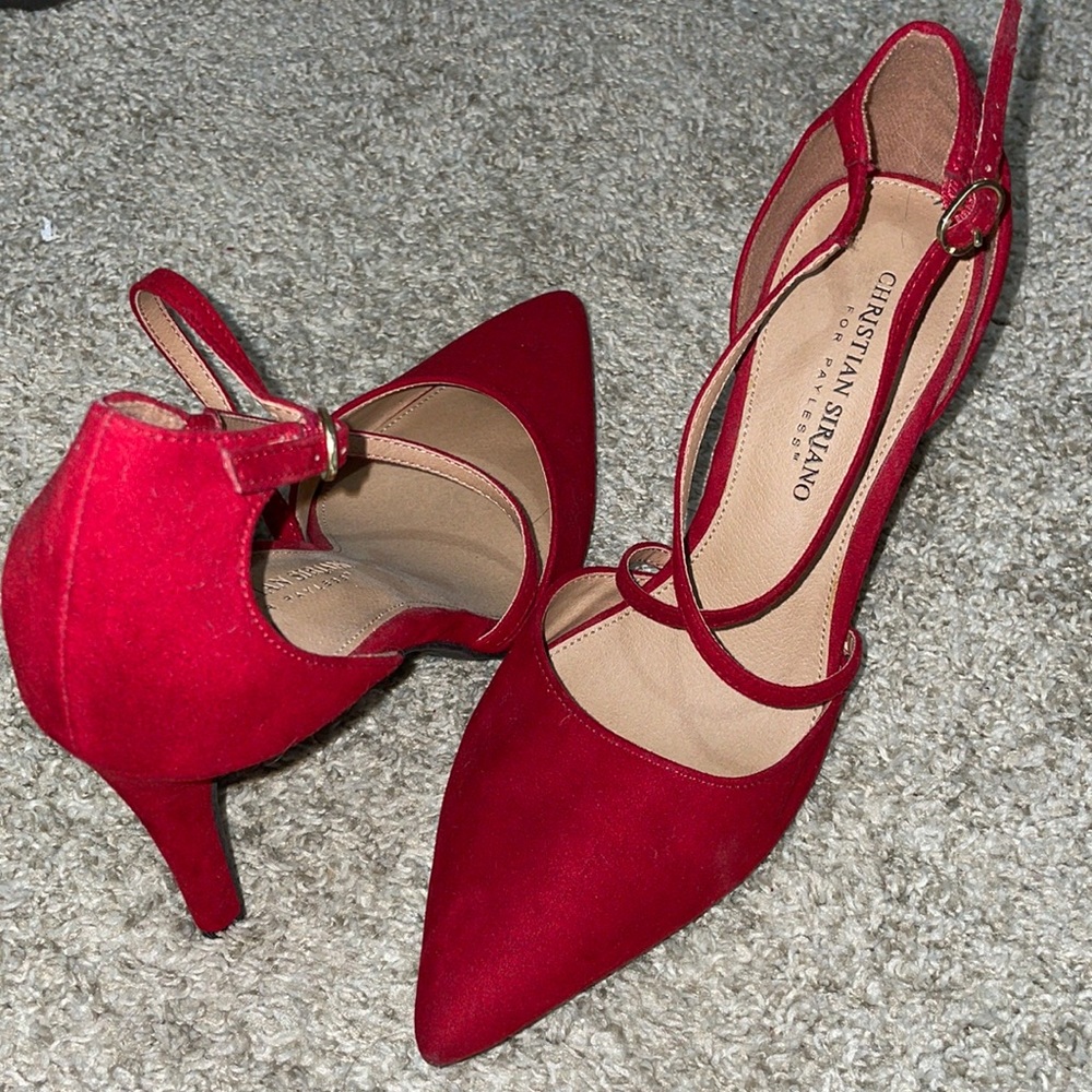 Red high heels